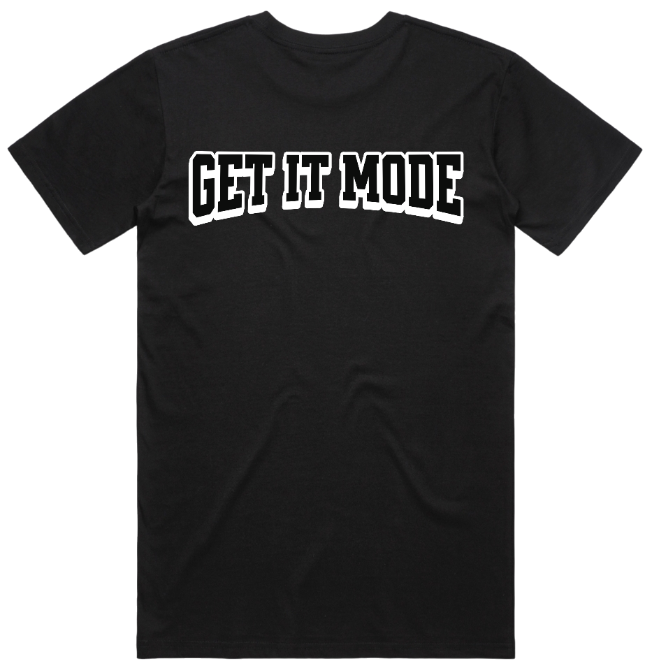 Get It Mode Black short sleeve tee