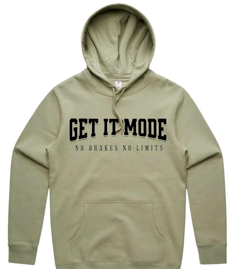 Get It Mode Stencil Hoodie Pistachio/Black