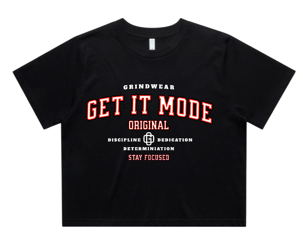 Get It Mode Varsity Crop Top