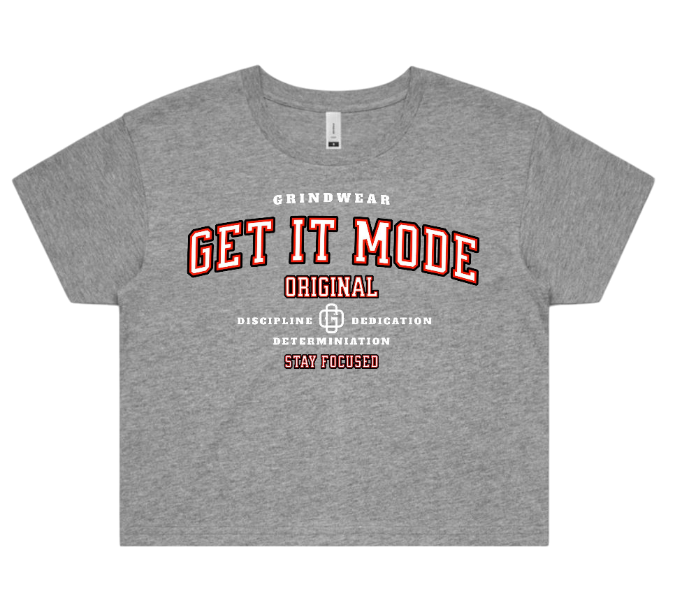 Get It Mode Varsity Crop Top