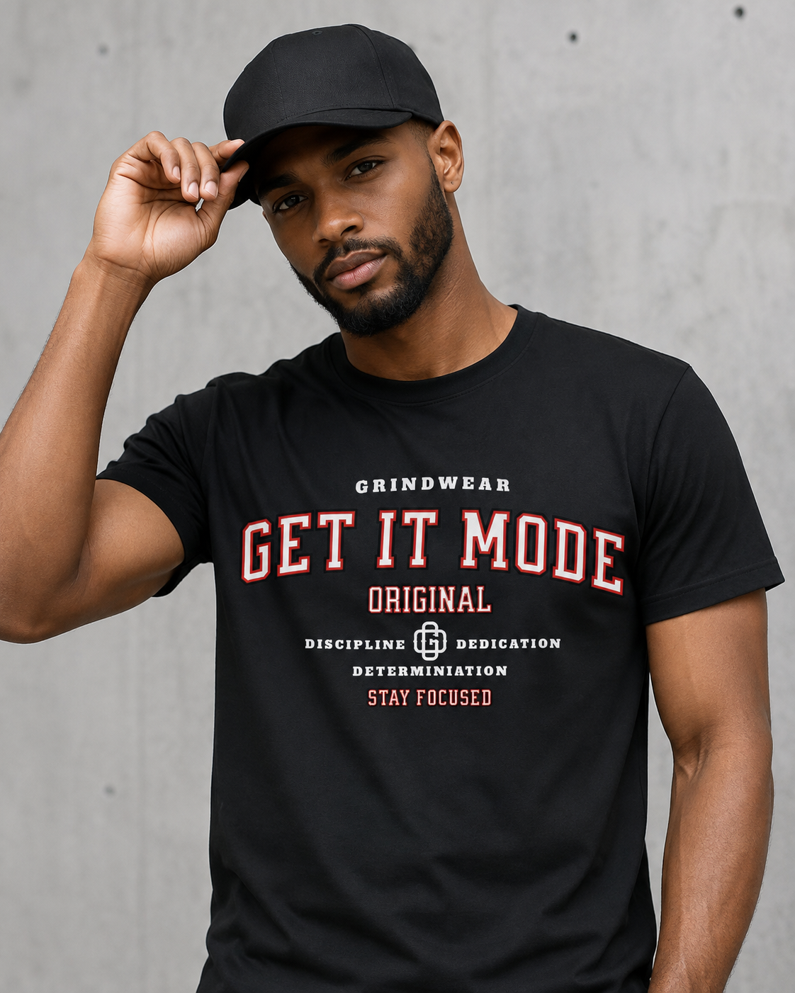 Get It Mode Varsity Tee