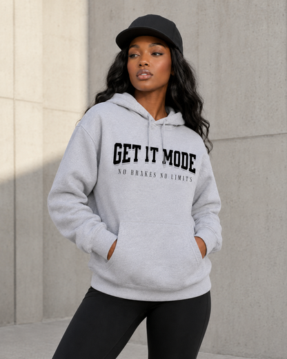 Get It Mode Hoodie Heather Grey