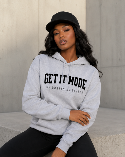 Get It Mode Hoodie Heather Grey