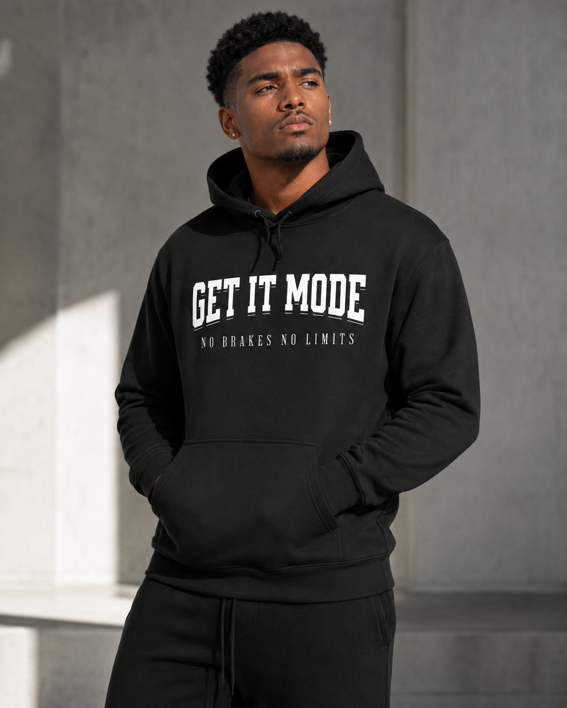 Get It Mode Hoodie Black