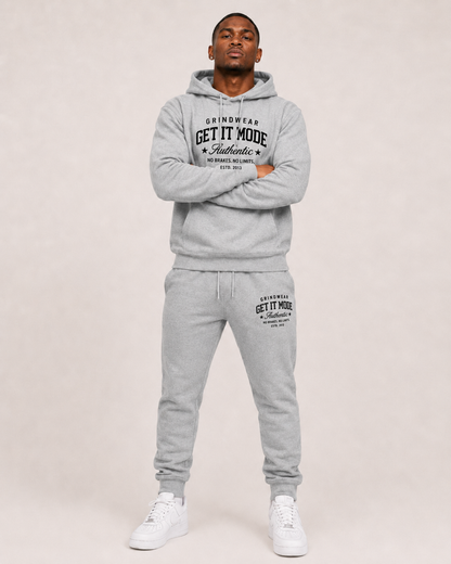 GrindWear SweatSuit heather grey