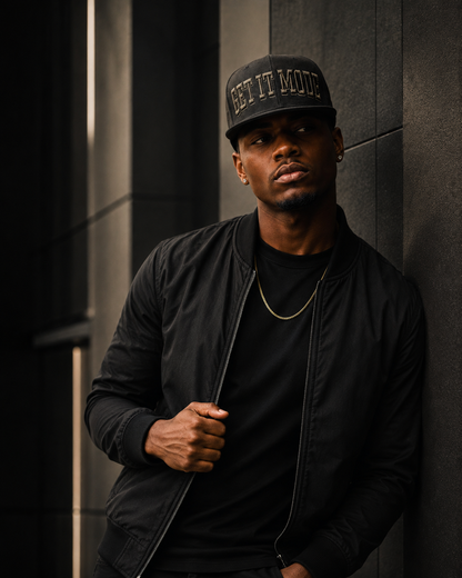 Get It Mode dark green camouflage snapback