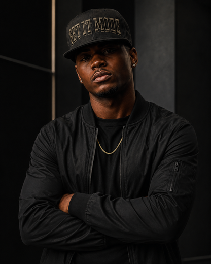 Get It Mode dark green camouflage snapback