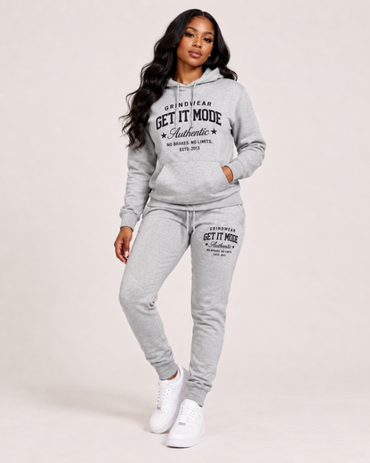 GrindWear SweatSuit heather grey
