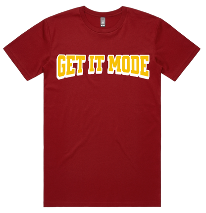 Get It Mode Burgundy short sleeve tee