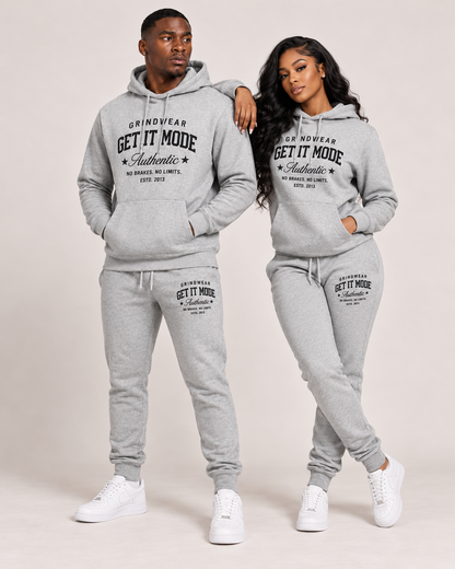 GrindWear SweatSuit heather grey