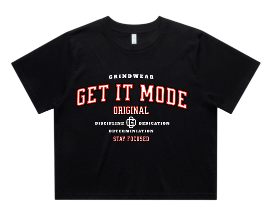 Get It Mode Varsity Crop Top
