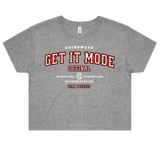 Get It Mode Varsity Crop Top